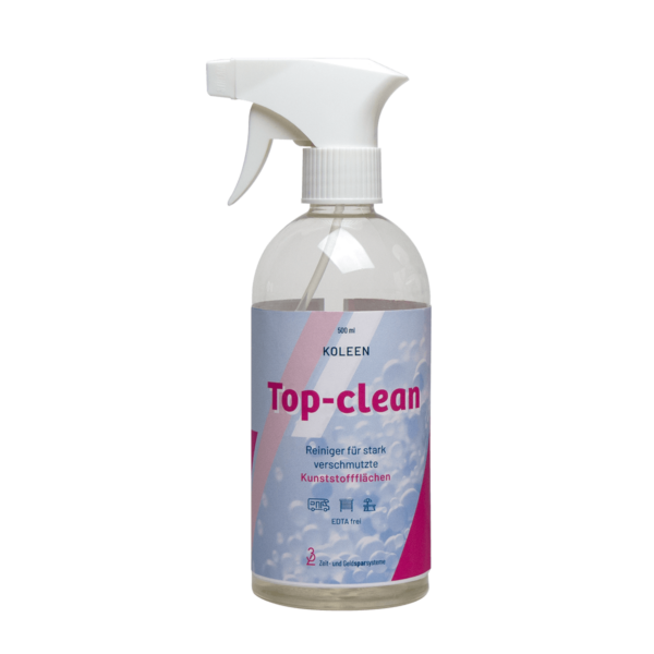 Top-Clean Reiniger für stark verschmutzte Kunststoffflächen